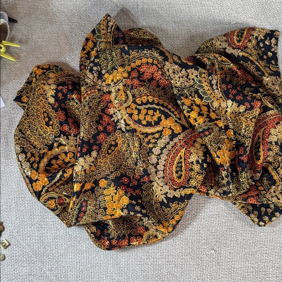 Accessories - Vintage Accessories Bundle – Satin Scarf, Cotton Gloves & 3 Carved Bangles